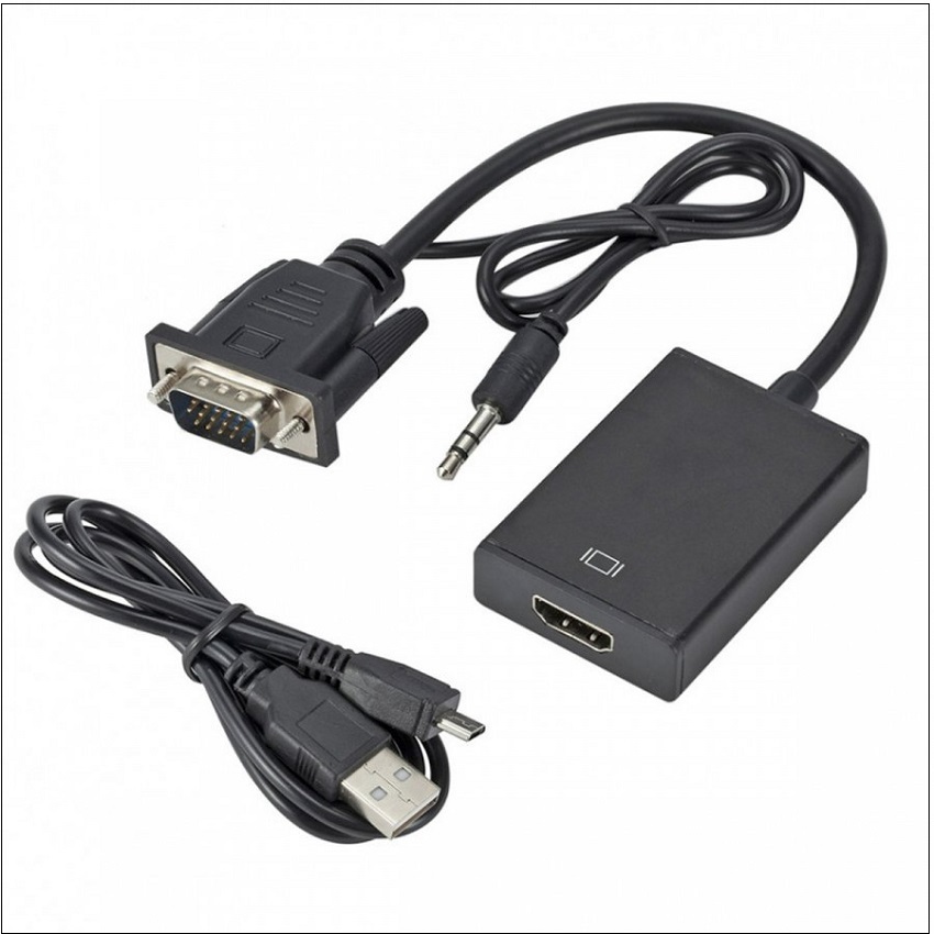 Cáp chuyển đổi VGA - HDMI