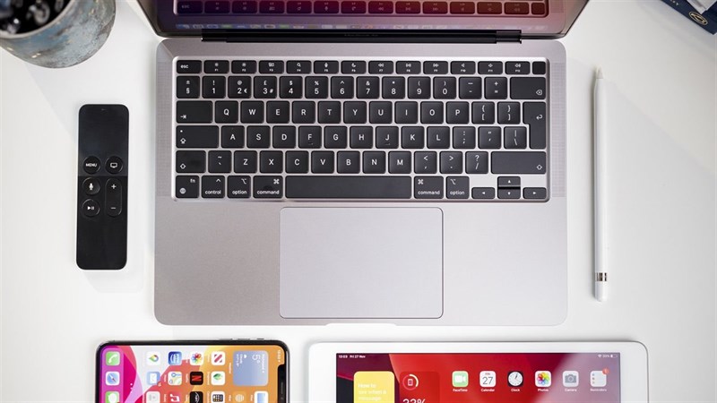 Bàn phím trên MacBook Air M1 2020 đã được cải tiến và mang lại trải nghiệm tốt hơn khá nhiều.