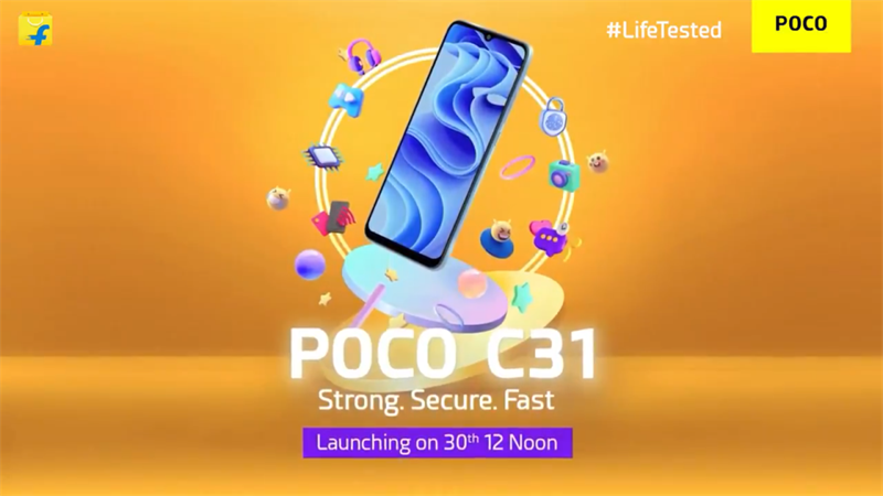 POCO C31 được ấn định ngày ra mắt
