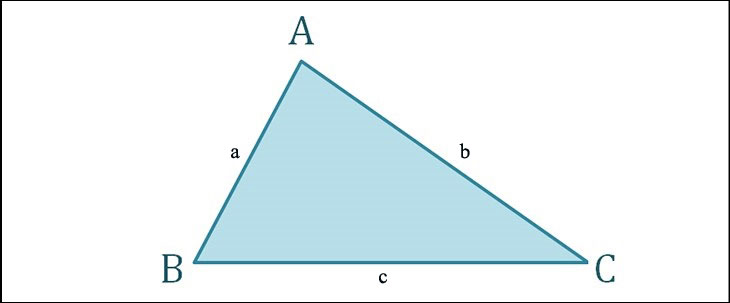 Công thức tính chu vi tam giác thường