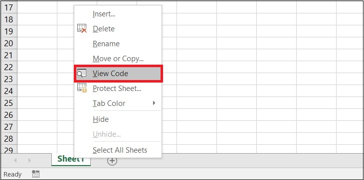 VBA là gì? Những điều cơ bản về VBA trong Excel > Sử dụng Worksheet