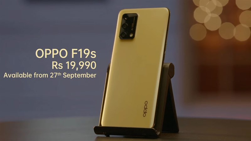 Giá bán của OPPO F19s