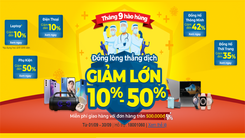 Chương trình tháng 9 hào hùng