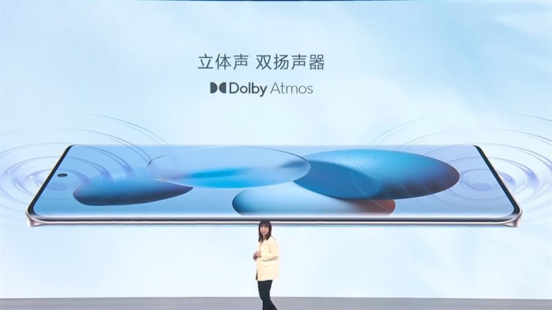 Xiaomi Civi được trang bị công nghệ âm thành Dolby Atmos giúp giải trí đã hơn