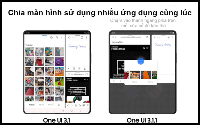 Sử dụng nhiều ứng dụng cùng lúc