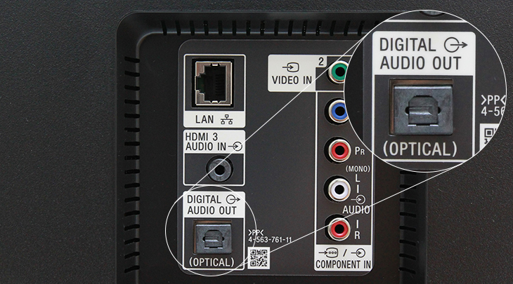 Tìm cổng Audio IN và OUTPUT trên amply cũng như mixer.