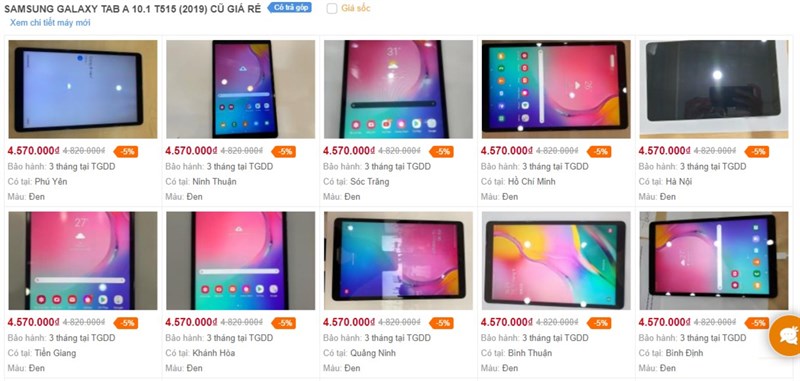 Tham khảo ngay TOP 5 máy tính bảng Samsung cũ giá tốt tại TTBH, sự lựa chọn tối ưu và tiết kiệm cho thiết bị học online