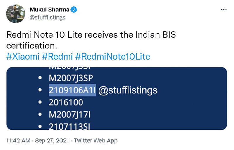 Ảnh chụp twitter