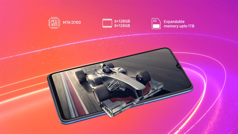 Samsung Galaxy F42 5G được trang bị con chip Dimensity 700