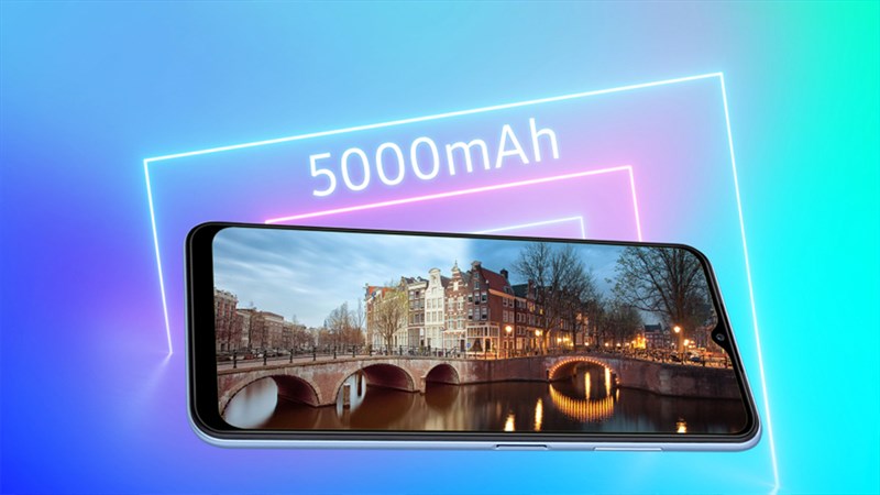 Samsung Galaxy F42 5G được trang bị viên pin dung lượng 5.000 mAh