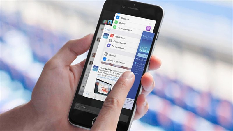 Tắt ứng dụng chạy ngầm