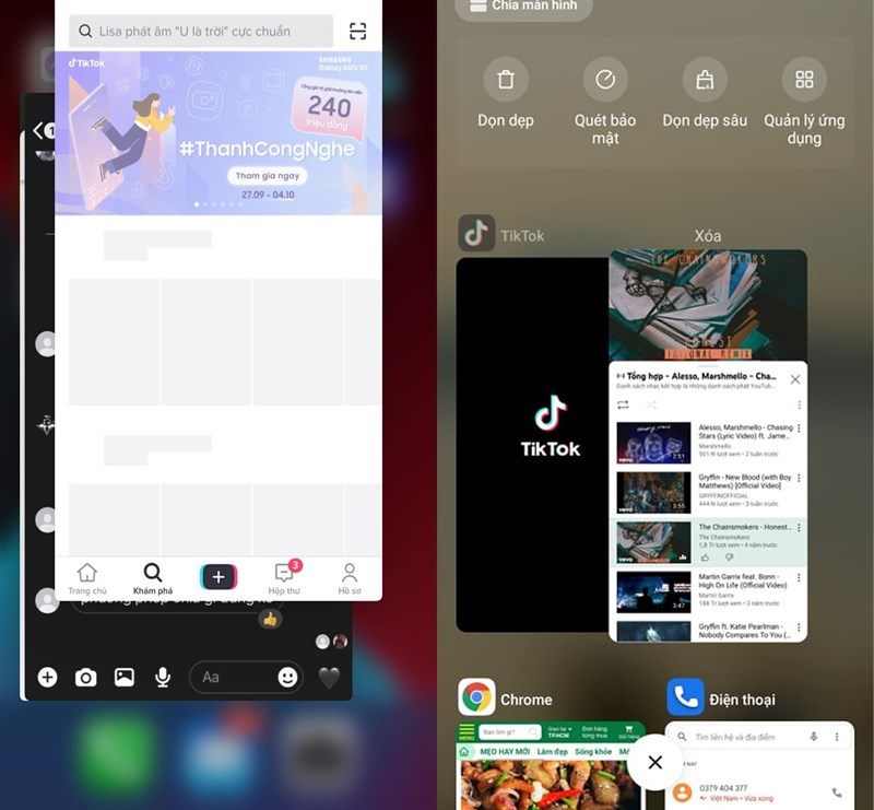 Tắt ứng dụng chạy ngầm