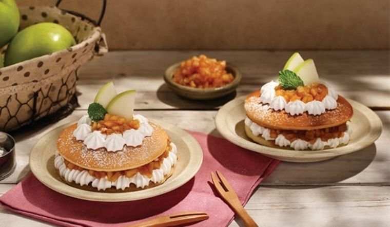 Cách làm pancake nhân táo thơm ngon ngào ngạt cho gia đình