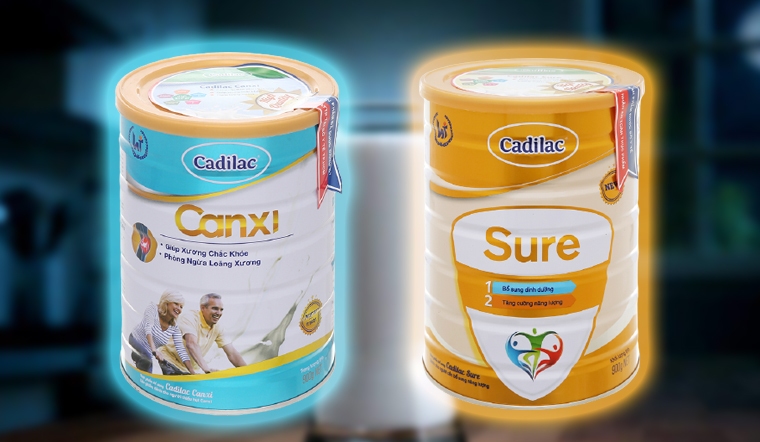 Bổ sung dưỡng chất cho xương mỗi ngày với sữa Cadilac