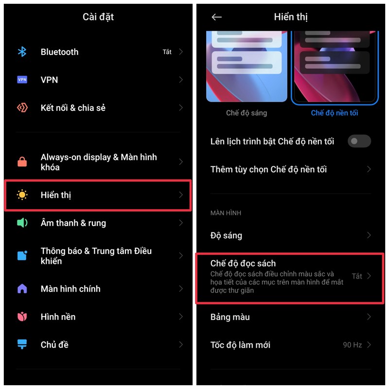Chế độ đọc sách là gì