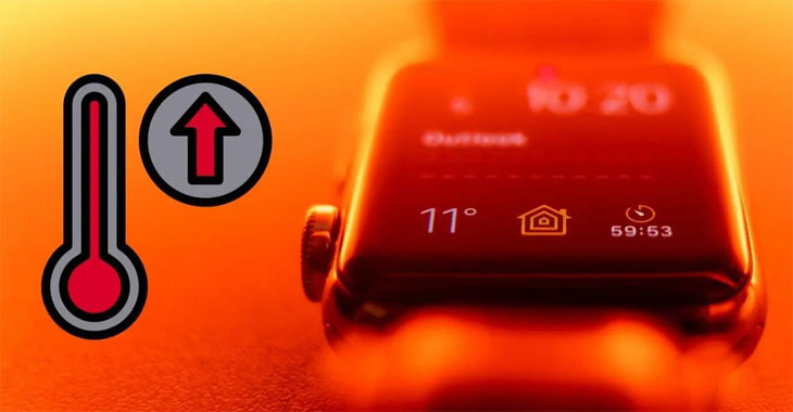 Nguyên nhân smartwatch bị nóng