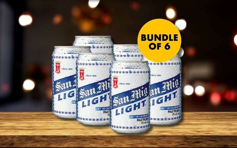 Bia San Mig Light - bia ngon được người Việt ưa chuộng