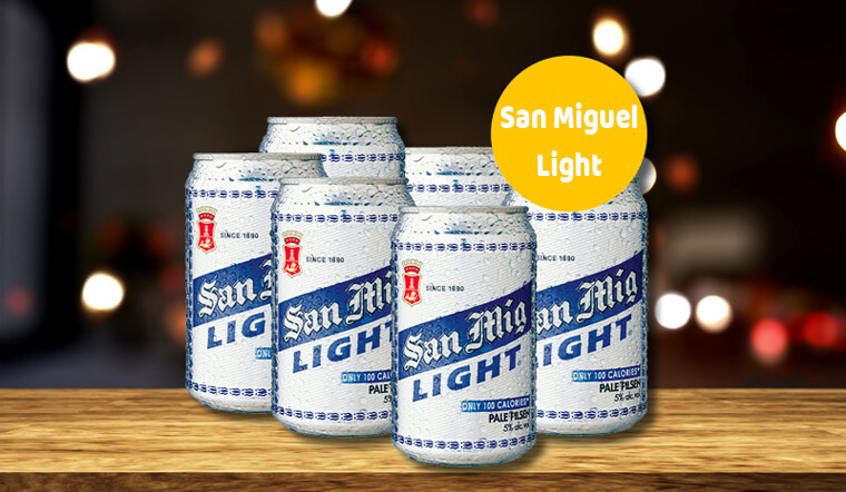 Bia San Mig Light - bia ngon được người Việt ưa chuộng