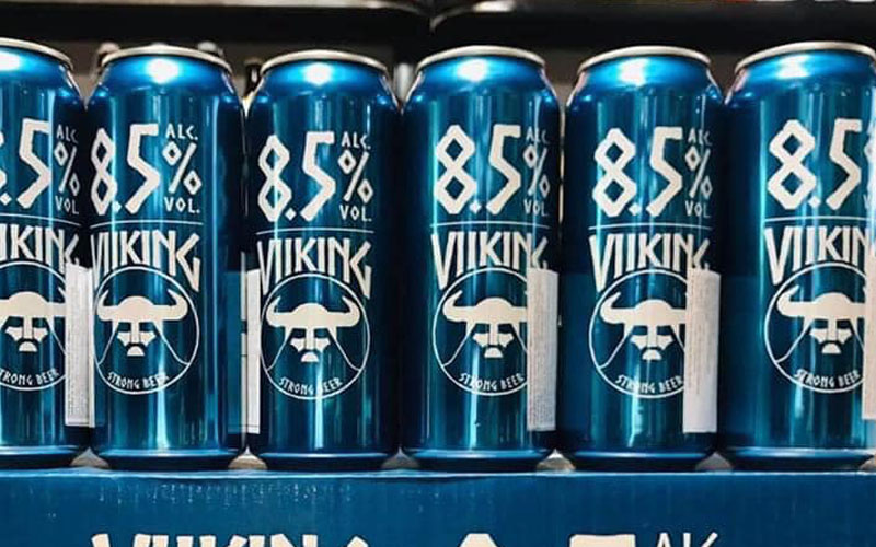 Bia Viiking Strong Beer 8.5%