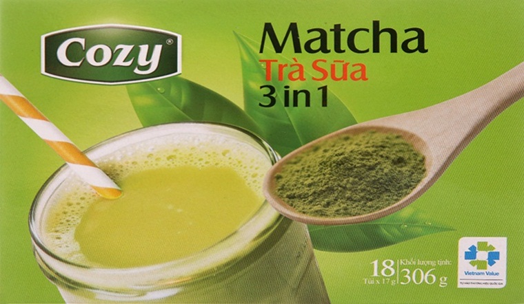 Thưởng thức trà sữa thơm ngon tại nhà với trà sữa matcha Cozy