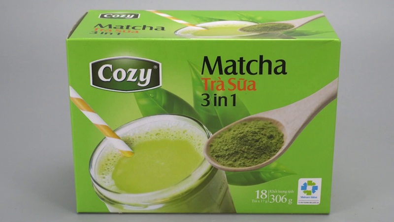 Trà sữa matcha Cozy