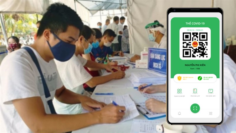 Cách khai báo y tế cho người thân trên PC Covid