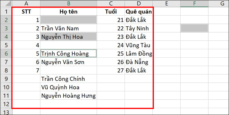 Kiểm tra kết quả