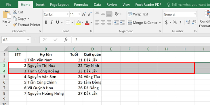 Cách Thêm Dòng Trong Excel Đơn Giản, Nhanh Chóng
