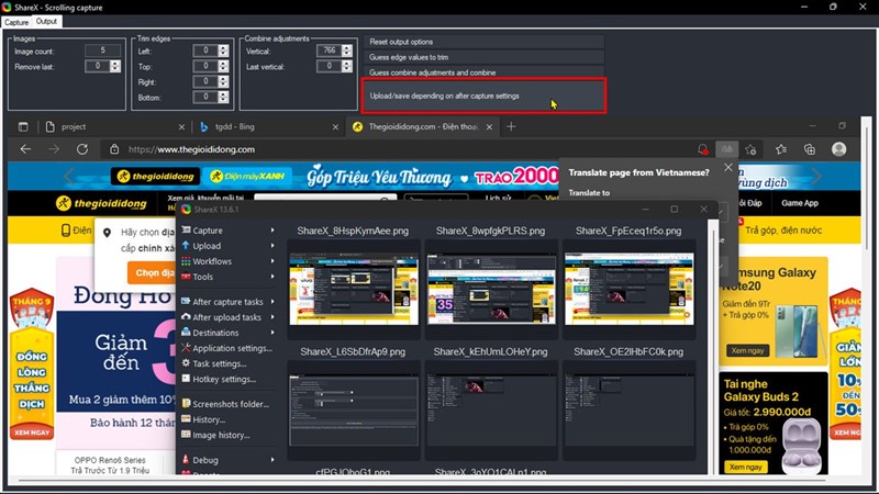 Cách chụp màn hình dài trên máy tính Windows 11