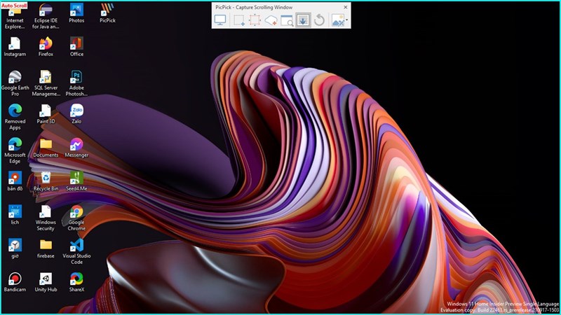 Cách chụp màn hình dài trên máy tính Windows 11