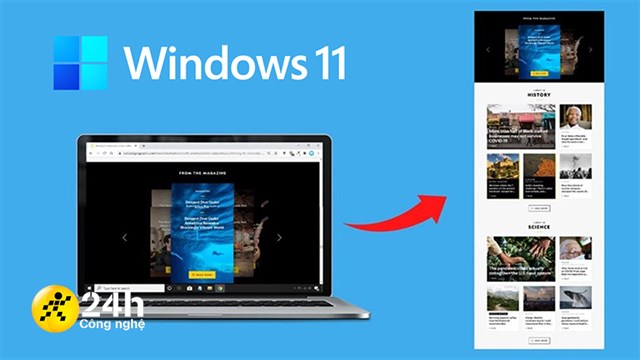 Cách chụp màn hình dài trên máy tính Windows 10 như thế nào?
