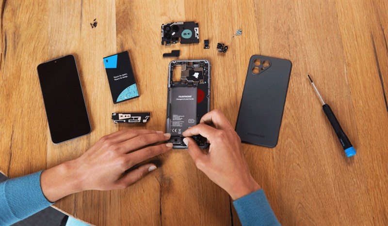 Điện thoại độc lạ Fairphone 4 ra mắt: Dễ dàng thay thế pin và camera