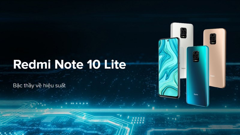 Redmi Note 10 Lite ra mắt