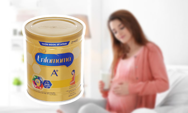 Sữa bầu Enfamama A+ có đầy đủ các thành phần dinh dưỡng