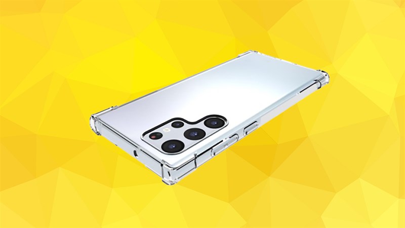 Ảnh render ốp lưng của Galaxy S22 Ultra Ảnh render ốp lưng của Galaxy S22 Ultra