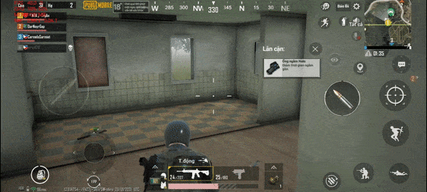 Test PUBG Mobile trên Galaxy S21 Ultra 5G.