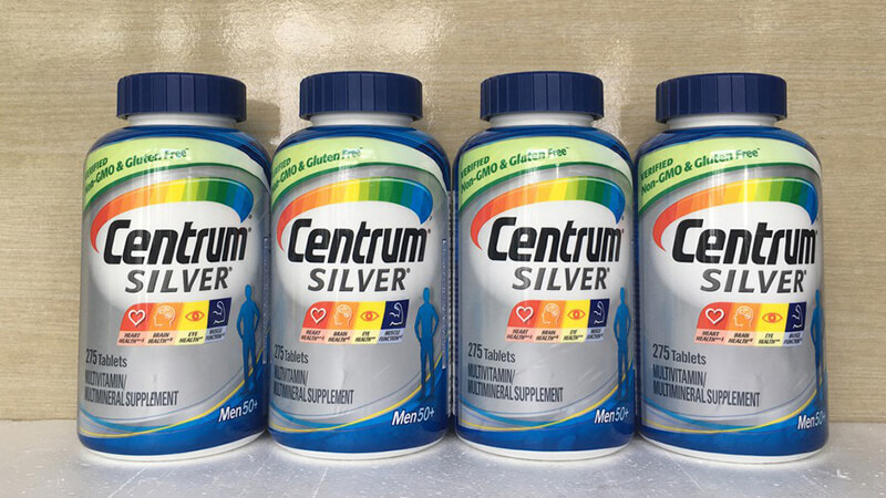 Vitamin tổng hợp cho nam cho nam trên 50 tuổi Centrum Silver Men 50+