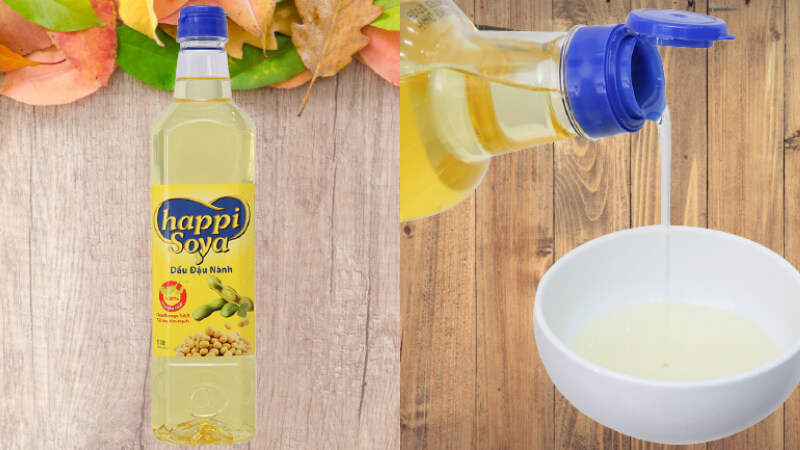 Dầu ăn đậu nành Happi Soya chứa hàm lượng dinh dưỡng cao Dầu ăn đậu nành Happi Soya chứa hàm lượng dinh dưỡng cao