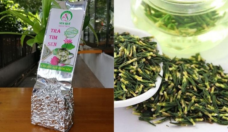 Trà tim sen Sen Quê - bí quyết cho một giấc ngủ ngon