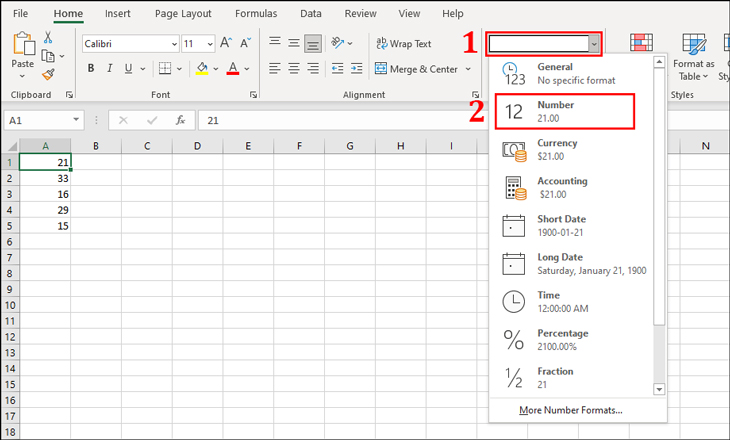 Cách định dạng số trong Excel đơn giản, chi tiết nhất