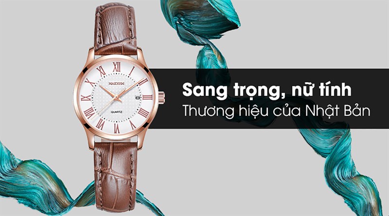 Đồng hồ nữ Nakzen SL4043LREBN-7N0