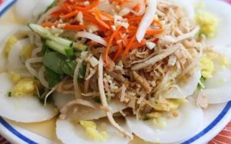 Bánh bèo ngọt chợ hàng Bông