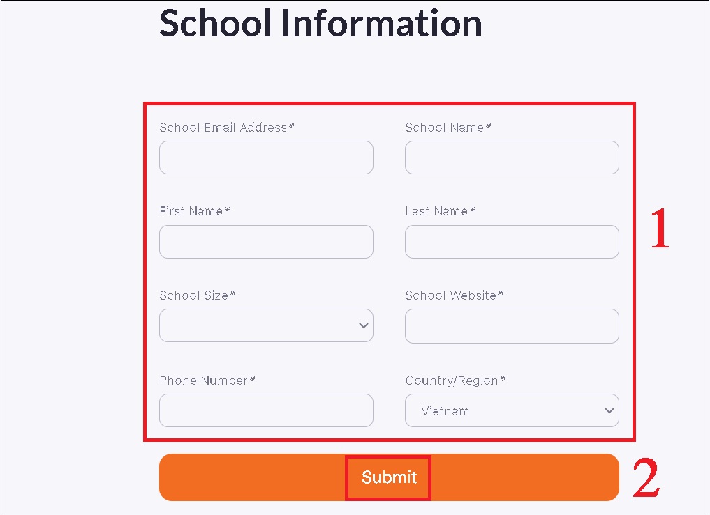 Bạn truy cập vào link zoom.us để xác nhận thông tin trường học Bạn truy cập vào link zoom.us để xác nhận thông tin trường học