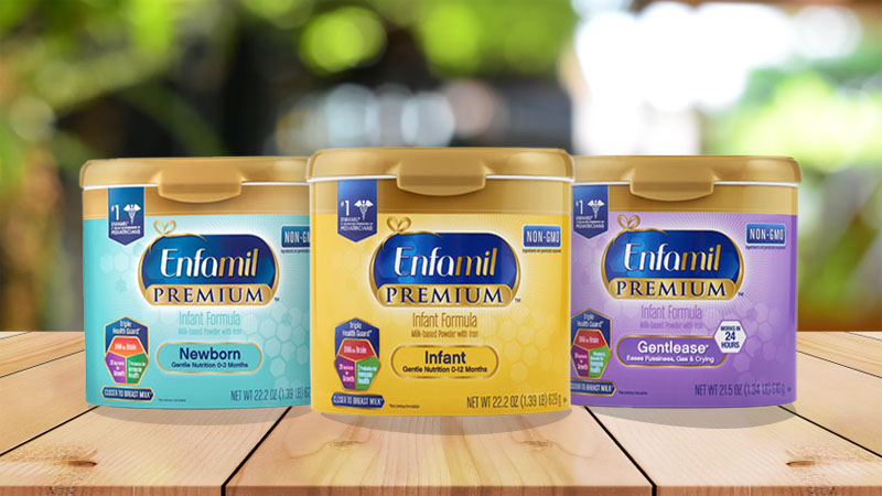 Sữa Enfamil có mấy loại?