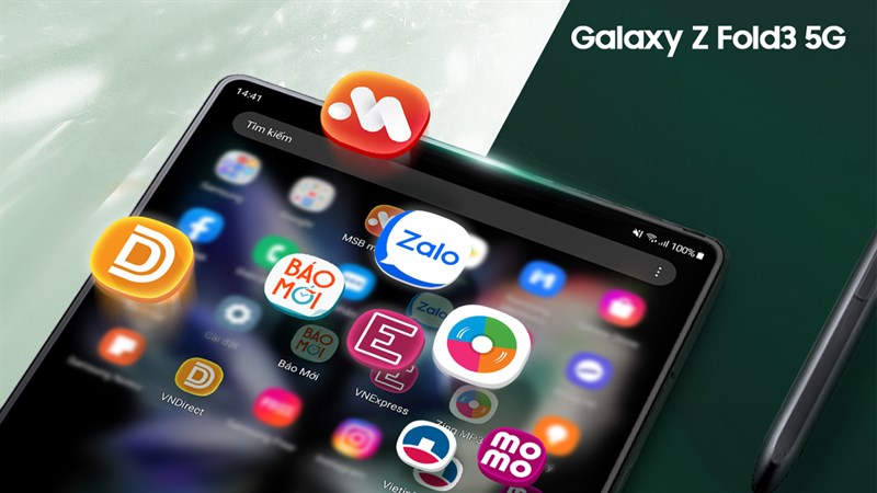 Samsung tối ưu các ứng dụng Việt phổ biến cho Galaxy Z Fold3 và Z Flip3