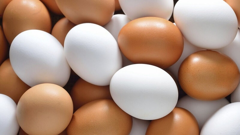 Bảo quản trứng vào những ô dành riêng tại cửa hoặc trong hộp để tránh bị vỡ