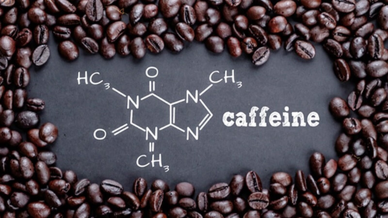Caffeine có trong các loại sản phẩm cà phê, trà, nước tăng lực