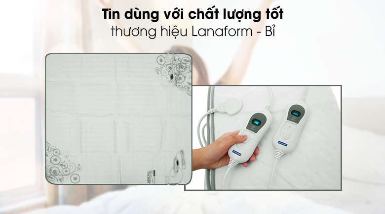 Đệm điện đôi Lanaform hiện đang được kinh doanh tại Điện máy XANH