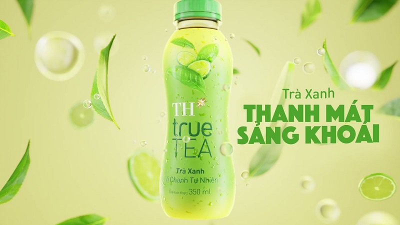 TH true TEA - Trà Xanh Vị Chanh Tự Nhiên