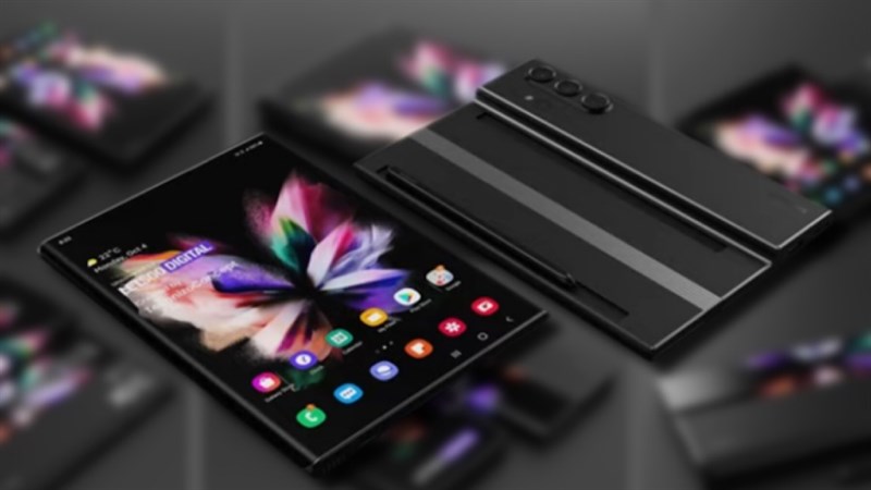 Lộ bản concept Galaxy Z Fold Note, có vẻ dòng Note vẫn được phát triển
